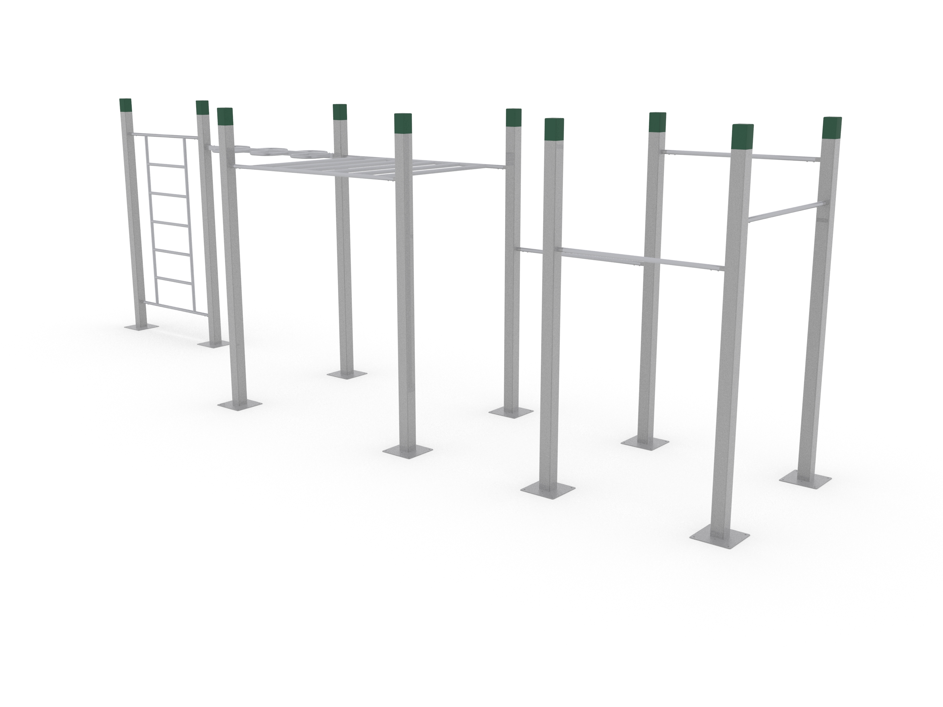 Denfit Wave Monkey Bars